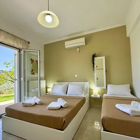 ארגוסטולי Villa Serenity Spilia Garden Floor מראה חיצוני תמונה